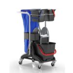 HOUSEKEEPING CLEANING TROLLEY - 3P COMPACT PULEX