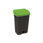 DUSTBIN WITH PEDAL BLACK IPC 50LT